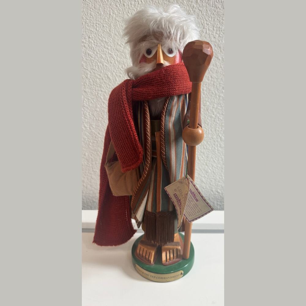 Steinbach Moses & Ten Commandments Nutcracker Biblical Series Limited Edition